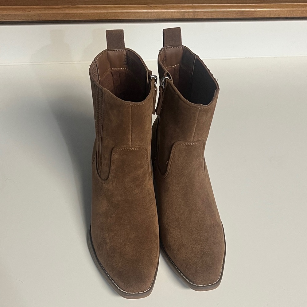 Brown Suede Women’s  Boots